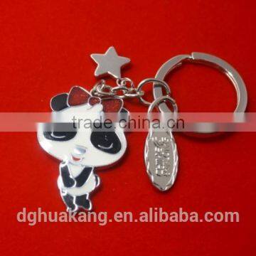 2016 Factory Price Panda Mascot Keychain Special Design Cute China Style Zinc Alloy Keyring photo-5