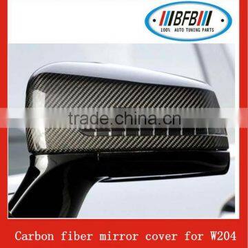 Carbon fiber mirror covering door mirror cover for w204 review mirror caps