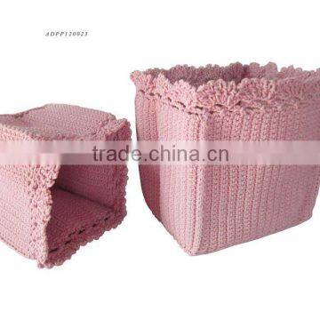 PP crochet in pink