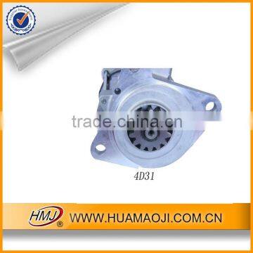 Hot sale brand new excavator parts engine 4D31 Starter motor