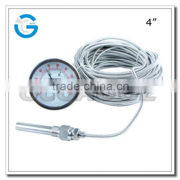 High quality 4 inch stainless steel capillary industrial oven thermometer                        
                                                Quality Choice