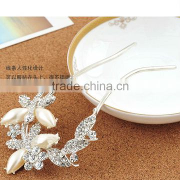 Bridal wedding hair pin/headwear/hair accessory