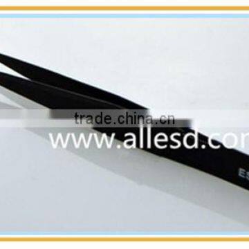 Black Cleanroom Antistatic Stainless Steel Tweezer photo-4