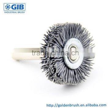 Dupont Filament Wheel Brush with Shank 8 mm, Outside Diameter 30 mm