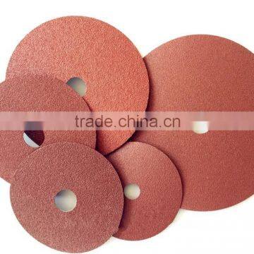 aluminium oxide fiber sanding disc for ship boat & metal