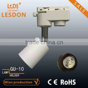 LED Track light housing GU10 Lamp holder track light housing