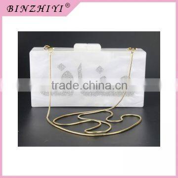 2016 acrylic clutch bag display fashion wholesale