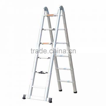 3.8m full aluminum multi-function telescopic ladder