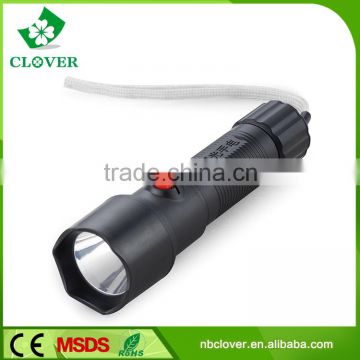 China wholesale ABS powerful 1W led rechargeable plastic led flashlight