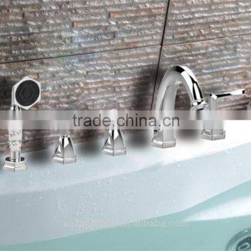 Classical Gloden Brass Bathtub Shower Mixer Water Taps
