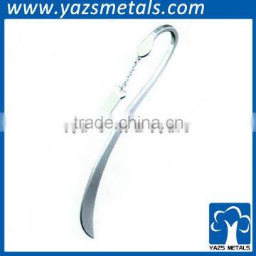 simple silver bookmark for wholesale