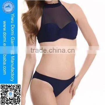 New arrival fitness black sex girls open bikini