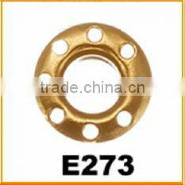 Pattern Shape Eyelet (Grommet), Round Shape Eyelet with 8 holes