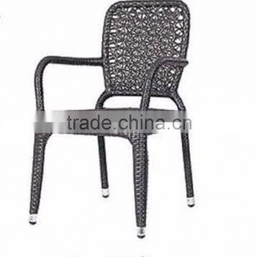 Black Unfolding Outdoor Rattan Chair With Arms photo-6