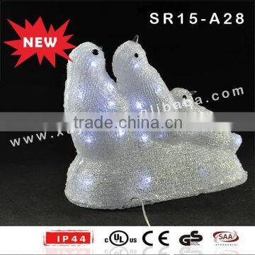 Acrylic LED Penguin for Outdoor Christmas Decoration photo-4