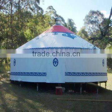 Most popular yurt tent with 8m diameter