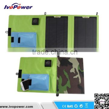 10W Folding Portable Solar Panel Charger Waterproof Solar Panel Charger