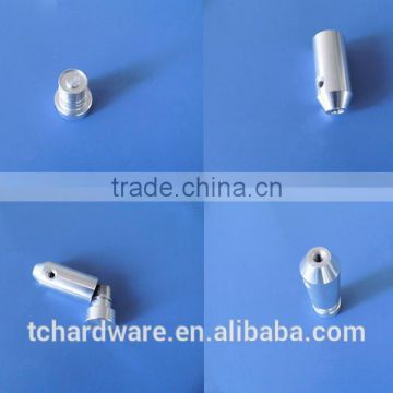 custom manchine aluminum thread shaft parts with thread