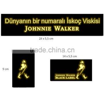 Custom size new design walker label el light label el flash label