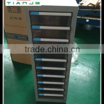 TJG CHINA File Cabinet 10 Pumping Efficiency Cabinet Transparent DrawerA4H-110