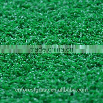 Quality PE curly artificial grass for leisure ground