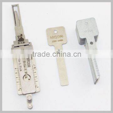 Locksmith Tool HY20R Car Door Locks Pick 2-in-1 Tool Lishi Decoder Lishi 2 in 1locksmith Tools photo-4