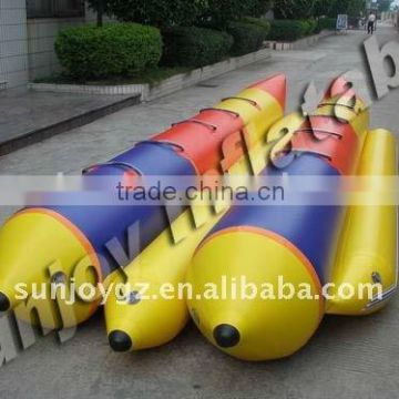 2016 Sunjoy aqua park equipment inflatable banana boat for sale