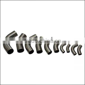 Stainless Steel 45 Degree POLISHED Pipe Bend Tube Hose 70mm 2.75`` OD Exhaust photo-2