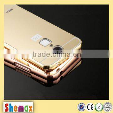 Top-selling luxury mirror metal case for zte blade a1