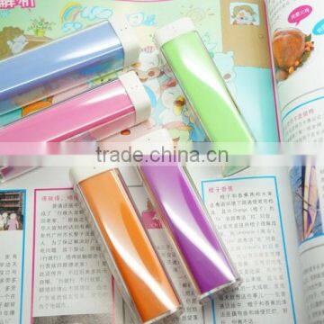 Cheapest Transparent Plastic Lipstick Power Bank in Shenzhen Factory photo-4
