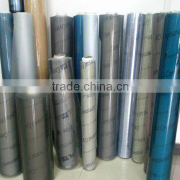 professional manufacturing PVC packaging film/ soft colorful clear PVC film/environmental pvc packing film/transparent pvc film