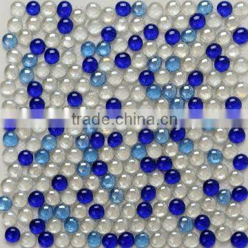 Bead shape glass mosaic, crystal mosaic tile(PMGA006)