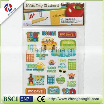 2016 New Stly Custom Logo Paper Stickers Wholesale