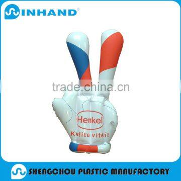 In Summer Customized Advertising Best Selling Pvc Inflatable V Shape Hand photo-3