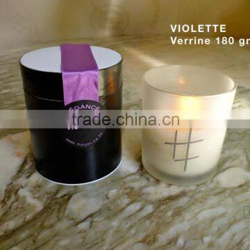 Violette Organic Scented Pure Soy Wax Candle