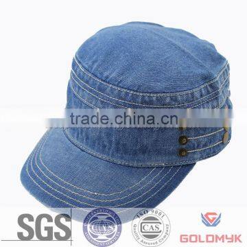 Washed Jeans Army Hat photo-5