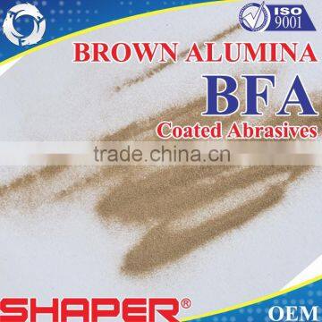 280 # Brown Aluminum Oxide BFA for Abrasive Cloth Roll