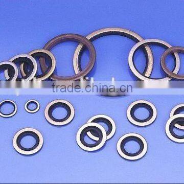 rubber metal bonded seal washers