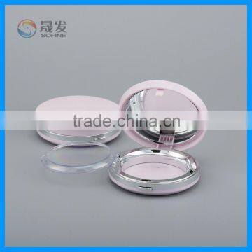 Flip Cap Empty Compact Powder Case With Mirror photo-2