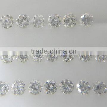 0.7-1.2mm 1ct Lot SI Clarity F Color Natural Loose Brilliant Cut Diamond Non-treated