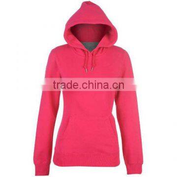top quality long sleeve ladies hoodie