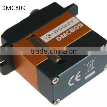 DMC809 Metal Gear rc Servo/full Aluminum Case Servo/digital Helicopter Servo