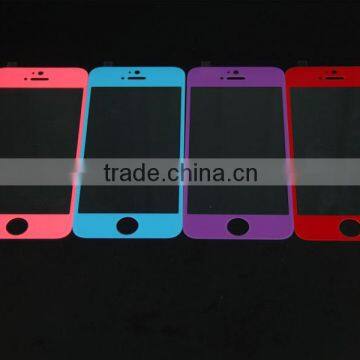 Colorful Mobile Phone Screen Protect Case Tempered Glass Screen Protector for Iphone 5s/5c/5 photo-3