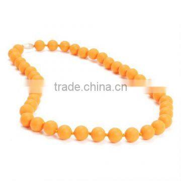 food grade baby chewing silicone rubber necklace
