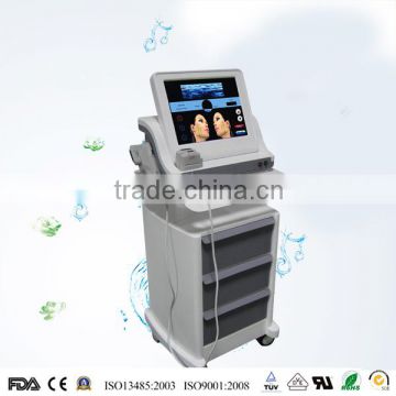 High intensity ultrasound HIFU Operation wrinkle removal skin tightening