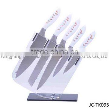 Stainless steel knife set for printing kitchen knives