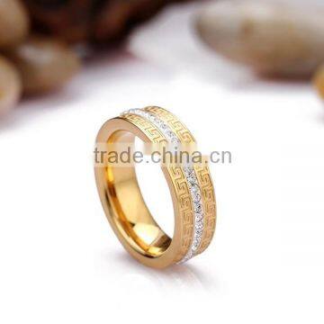 Gold Wedding Stainless Steel Ring Designs for Men photo-6