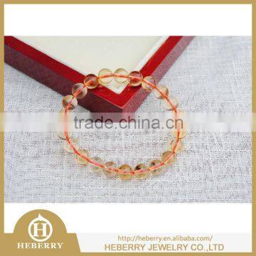 wholesale Brazil citrine crystal bracelet bead bangle