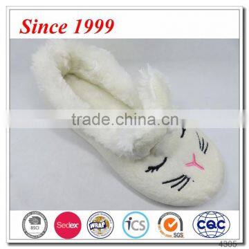 OEM Super Soft Sole Rabbit Animal Slippers