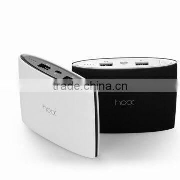 Hoox Brace C05 Li-polymer Battery Double Power bank 10000mAH for Iphone 6s 6s plus Samsung s6 Note 4 smartphones